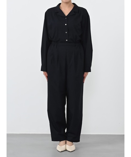 セミドッキングテーパードオールインワン 【低身長・小柄女性