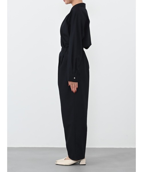 セミドッキングテーパードオールインワン 【低身長・小柄女性 セミドッキングテーパードオールインワン 【低身長・小柄女性