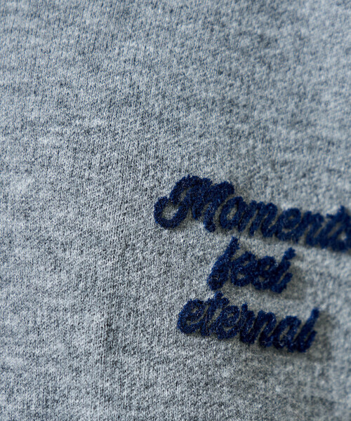 FREAK'S STORE(フリークスストア)の「ブラシ刺繍 ラグランニット/ スウェットライクニット(ニット/セーター・レディース・ライトグレー/グリーン/ネイビー・フリ-)」の16枚目の写真