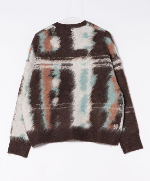 forget-me-nots(フォーゲットミーノッツ)の「Forget-me-nots Mohair Marble Cardigan FMN-25AW-KN-003(カーディガン/ボレロ・レディース・ブラウン/オリーブ・FREE)」の15枚目の写真