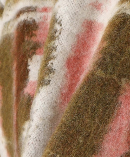 forget-me-nots(フォーゲットミーノッツ)の「Forget-me-nots Mohair Marble Cardigan FMN-25AW-KN-003(カーディガン/ボレロ・レディース・ブラウン/オリーブ・FREE)」の12枚目の写真