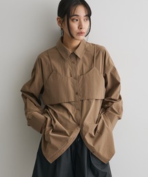 CRAFT STANDARD BOUTIQUE(クラフトスタンダードブティック)の「ビスチェレイヤード風シャツ(シャツ/ブラウス)」