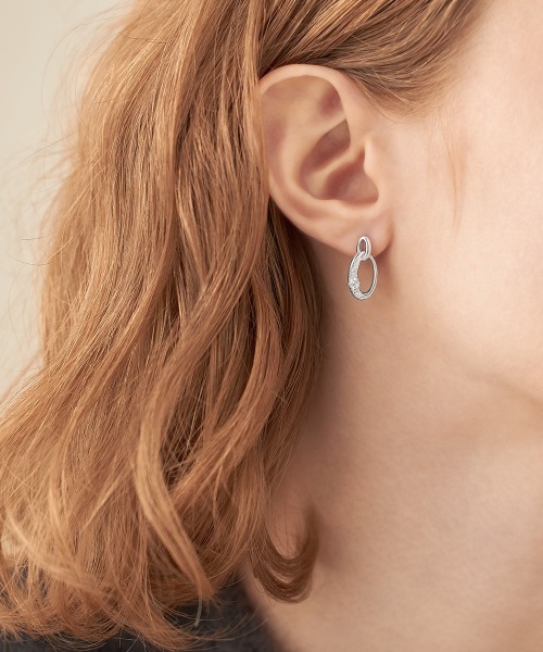 CANAL 4℃(カナルヨンドシー)の「【Winter Collection】シルバー ピアス(ピアス(両耳用)・レディース・シルバー・FREE)」の1枚目の写真