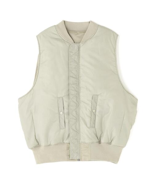 Alpha Industries(アルファインダストリーズ)の「Alpha Industries/アルファ インダストリーズ/MA-1 FLIGHT VEST/エムエーワン フライトベスト(MA-1・メンズ・グレー系その他3/グレー系その他6/ブラック・L/M/S/XL/XS)」の13枚目の写真