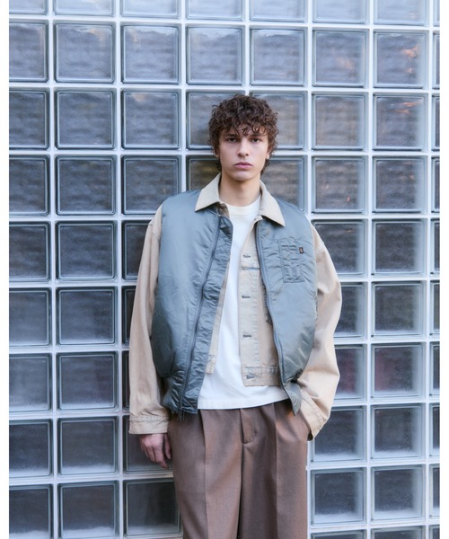 Alpha Industries(アルファインダストリーズ)の「Alpha Industries/アルファ インダストリーズ/MA-1 FLIGHT VEST/エムエーワン フライトベスト(MA-1・メンズ・グレー系その他3/グレー系その他6/ブラック・L/M/S/XL/XS)」の1枚目の写真