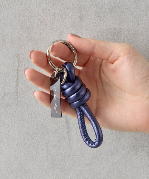 BIRTHDAY BAR（バースデイバー）の「ノットキーチャーム（チャーム・レディース・シルバー/ブルー・0）」の3枚目の写真