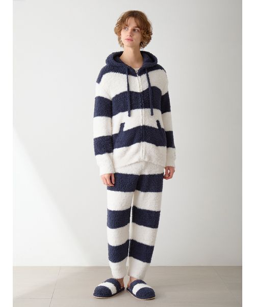 ラッピング済み】【HOMME】ジェラート2ボーダーパーカー＆ロングパンツ