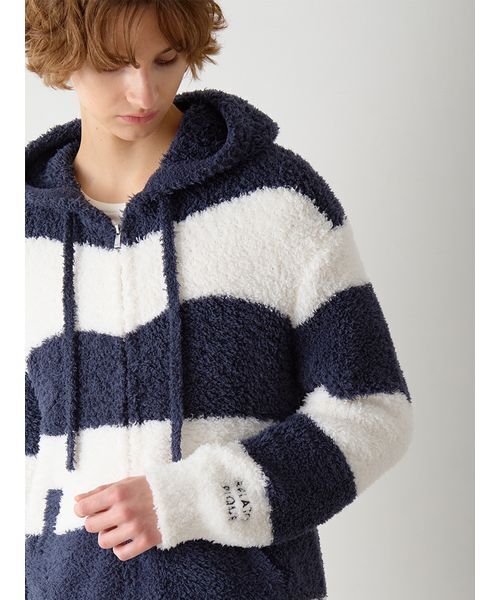 ラッピング済み】【HOMME】ジェラート2ボーダーパーカー＆ロングパンツ