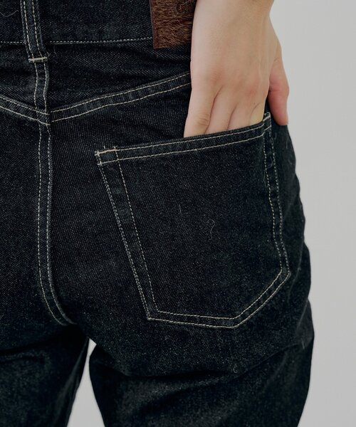 Chico（チコ）の「パッチ付きフレアデニム（デニムパンツ・レディース・ブラウン/ブルー/ネイビー/ブルー系その他3・SMALL/MEDIUM）」の21枚目の写真