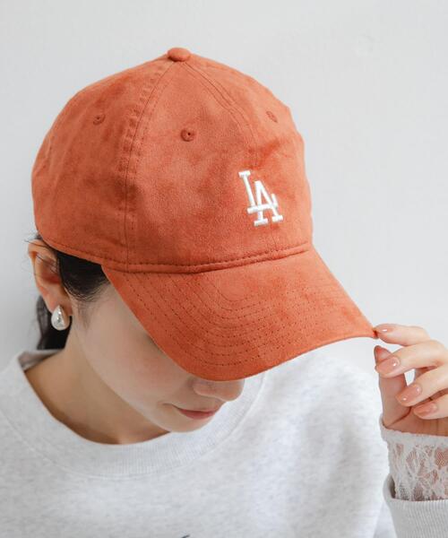 NEW ERA（ニューエラ）の「New Era　MLB Synthetic Suede（キャップ・レディース・ネイビー/ベージュ/オレンジ・-）」の3枚目の写真