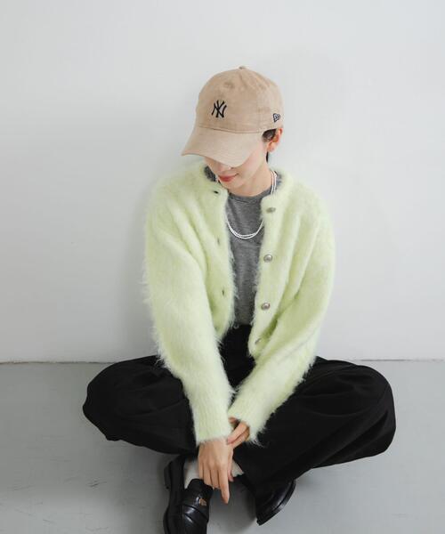 NEW ERA（ニューエラ）の「New Era　MLB Synthetic Suede（キャップ・レディース・ネイビー/ベージュ/オレンジ・-）」の6枚目の写真