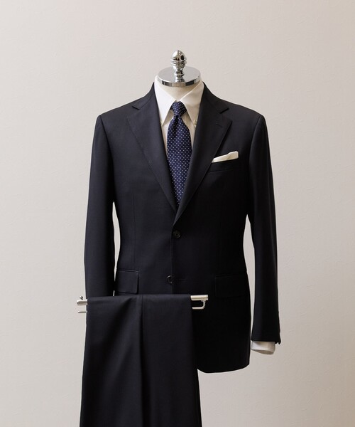 J.PRESS(ジェイプレス)の「【定番】【JAPAN CRAFT CLOTH】スーツ / 背抜き /2B(セットアップ・メンズ・グレー系/ブラック系/ネイビー系・B5/AB7/A5/A4/YA5/YA4/B7/B6/AB6/AB5/AB4/A7/A6/YA6)」の4枚目の写真
