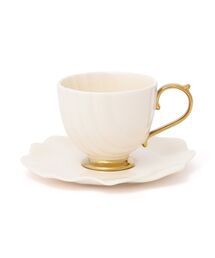 Francfranc(フランフラン)のシェル カップ&ソーサー ベージュ(食器)