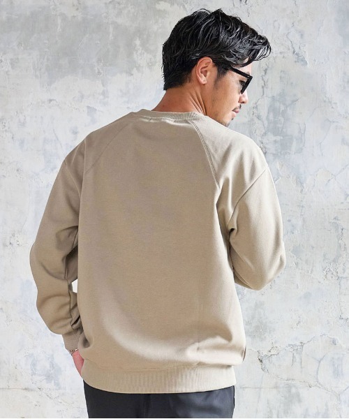 BENUSTA(ベヌスタ)の「『BENUSTA/ベヌスタ』リブ切り替えトレーナー【GC】(スウェット・メンズ・ベージュ/グレー/ブラック・3L/XL)」の12枚目の写真