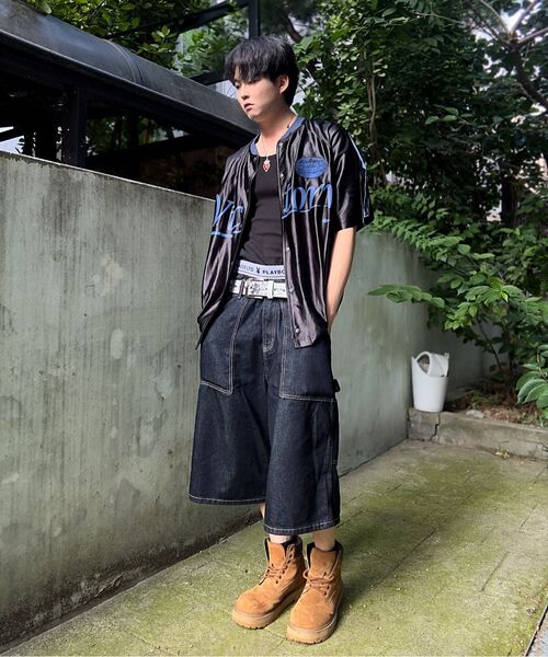 AGOD（エージーオーディー）の「カーペンター デニム バミューダショーツ [ローインディゴ]（その他パンツ・レディース・その他・SMALL/MEDIUM/LARGE/X-LARGE）」の17枚目の写真