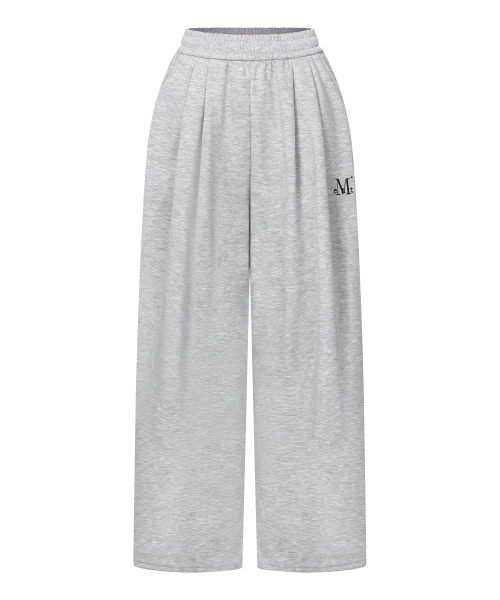 MUCENT(ムセント)の「シウッド6ピンタックワイドスウェットパンツ 男女共用 (4カラー)(スウェットパンツ・レディース・ブラウン/ホワイト/ブラック/グレー・FREE/1)」の22枚目の写真