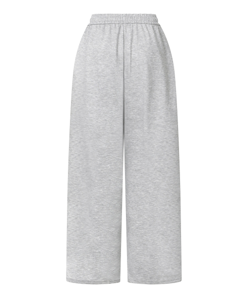 MUCENT(ムセント)の「シウッド6ピンタックワイドスウェットパンツ 男女共用 (4カラー)(スウェットパンツ・レディース・ブラウン/ホワイト/ブラック/グレー・FREE/1)」の5枚目の写真