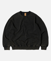 OG VINTAGE DYEING SWEATSHIRT _ BLACK BROWN