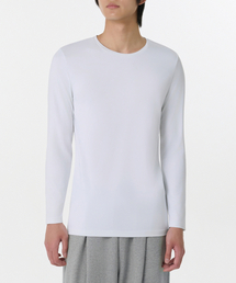 MUSINSA STANDARD（ムシンサスタンダード）の「[ヒットスタンダード] プラス メンズ クルーネック Tシャツ_インナーウェア [ホワイト]（インナーウェア/肌着）」