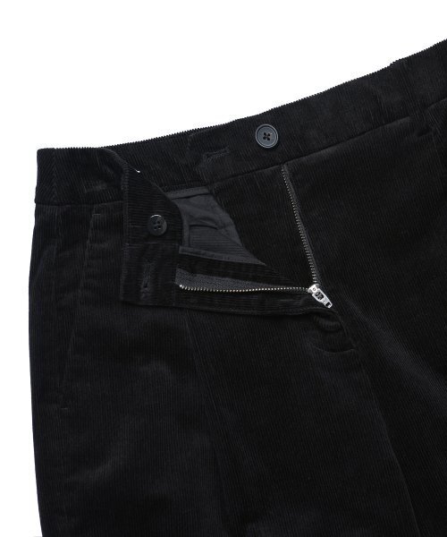 MUSINSA STANDARD WOMAN（ムシンサスタンダードウーマン）の「ウィメンズテーパードコーデュロイパンツ[ブラック]（その他パンツ・レディース・その他・30/24/25/26/27/28/29）」の3枚目の写真