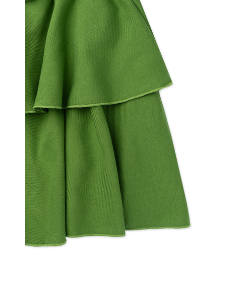 WITHOUT SUMMER(ウィズアウトサマ)の「フラッフィーダブルスカート_グリーン(スカート・レディース・その他・FREE)」の4枚目の写真