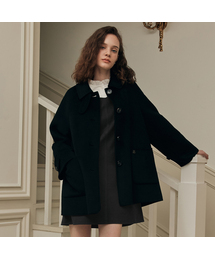 ZEROSTREET（ゼロストリート）の「[6カラー] ハンドメイドAラインウールハーフコート（チェスターコート）」