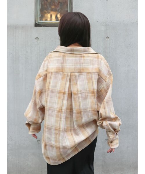 Ungrid（アングリッド）の「ブリーチチェックルーズシャツ（シャツ/ブラウス・レディース・ブルー/イエロー・FREE）」の22枚目の写真