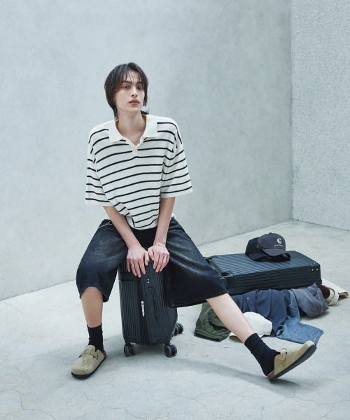 GLW（ジーエルダブリュ）の「ストライプカラーハーフニットアイボリー（ニット/セーター・レディース・その他・SMALL/MEDIUM/LARGE）」の8枚目の写真