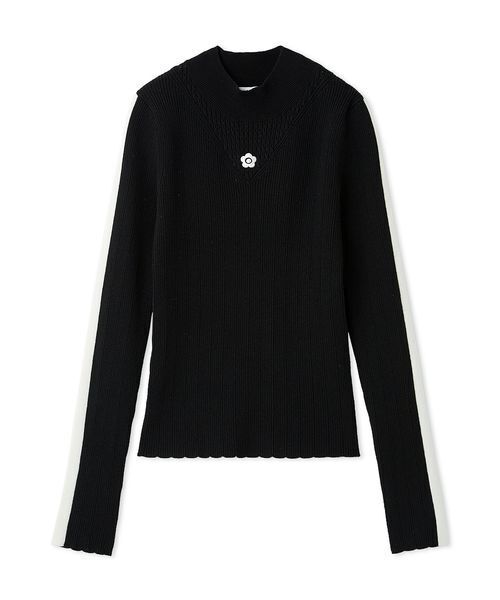 LILY BROWN(リリーブラウン)の「【LILY BROWN×MARY QUANT】ソフトリブニットトップス(ニット/セーター・レディース・シルバー/ピンク/その他/ブラック・F)」の13枚目の写真