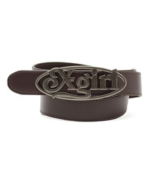 X-girl | OVAL LOGO CLASP FAUX LEATHER BELT(ベルト)
