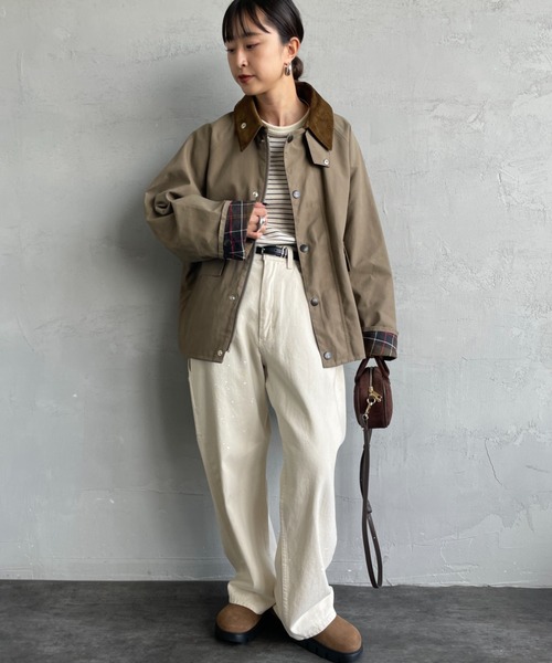 ☆イエナ☆別注Barbour　ボロウデイルジャケット　グレー！ ☆イエナ☆別注Barbour ボロウデイルジャケット グレー！ IENA 別注