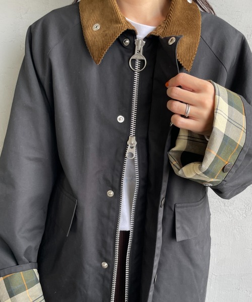 ☆イエナ☆別注Barbour　ボロウデイルジャケット　グレー！ ☆イエナ☆別注Barbour ボロウデイルジャケット グレー！ ☆イエナ