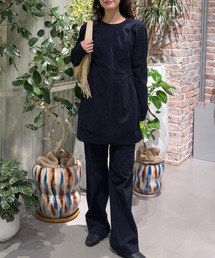 STYLEMIXER（スタイルミキサー）の「コーデュロイフォルムミニワンピース（ワンピース）」