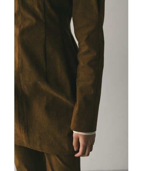 STYLEMIXER（スタイルミキサー）の「コーデュロイフォルムミニワンピース（ワンピース・レディース・キャメル/ネイビー・SMALL/MEDIUM）」の18枚目の写真