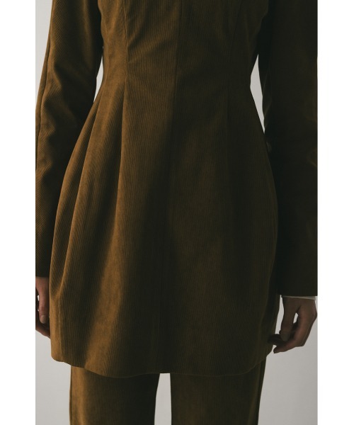 STYLEMIXER（スタイルミキサー）の「コーデュロイフォルムミニワンピース（ワンピース・レディース・キャメル/ネイビー・SMALL/MEDIUM）」の19枚目の写真