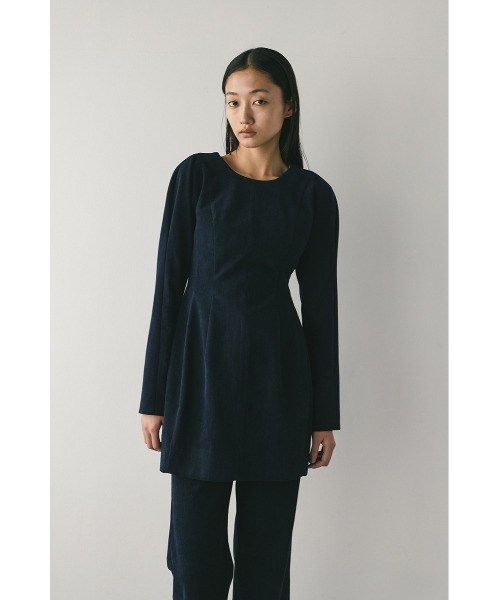 STYLEMIXER（スタイルミキサー）の「コーデュロイフォルムミニワンピース（ワンピース・レディース・キャメル/ネイビー・SMALL/MEDIUM）」の7枚目の写真