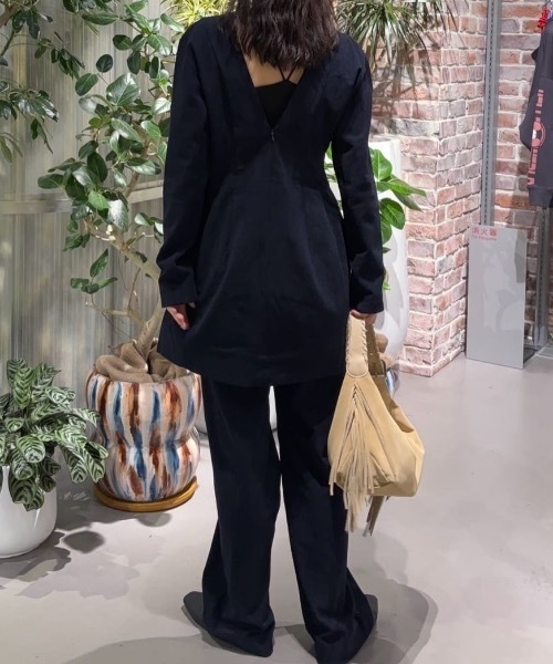 セール】コーデュロイフォルムミニワンピース（ワンピース