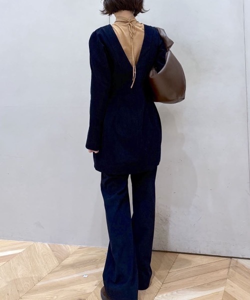 セール】コーデュロイフォルムミニワンピース（ワンピース