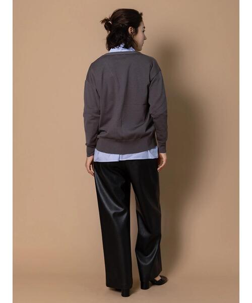 Te chichi(テチチ)の「【Disney】101/刺繍Vネックカーディガン(カーディガン/ボレロ・レディース・ネイビー/オフホワイト/グレー・F)」の9枚目の写真