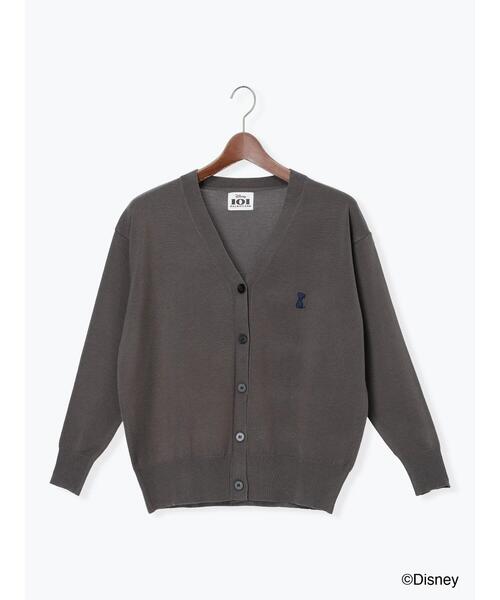 Te chichi(テチチ)の「【Disney】101/刺繍Vネックカーディガン(カーディガン/ボレロ・レディース・ネイビー/オフホワイト/グレー・F)」の15枚目の写真