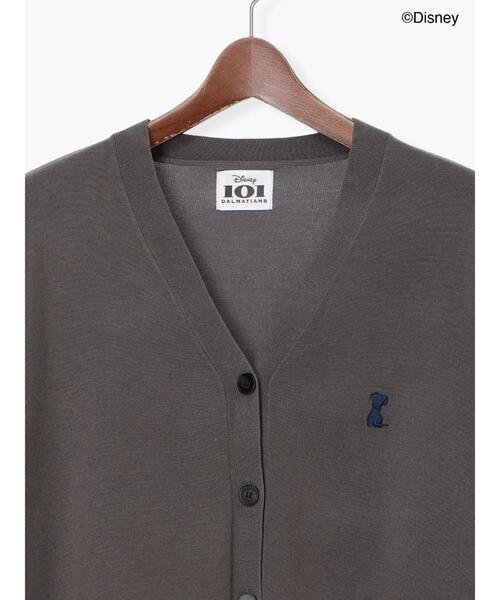Te chichi(テチチ)の「【Disney】101/刺繍Vネックカーディガン(カーディガン/ボレロ・レディース・ネイビー/オフホワイト/グレー・F)」の17枚目の写真