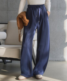 KOBE LETTUCE | [ 裏ボア ] 暖かスウェットカーブパンツ(スウェットパンツ)