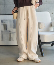 KOBE LETTUCE（コウベレタス）の「[ 裏ボア ] 暖かスウェットカーブパンツ（スウェットパンツ）」