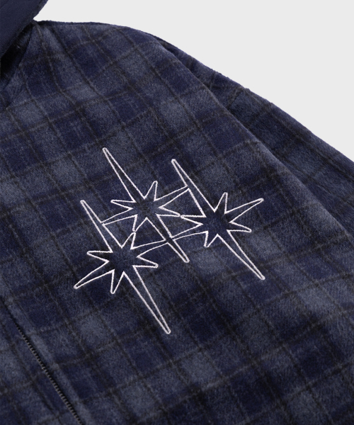 SAINTPAIN（セイントペイン）の「SPチェックリバーシブルフードジップアップネイビー（パーカー・レディース・その他・MEDIUM/LARGE）」の12枚目の写真