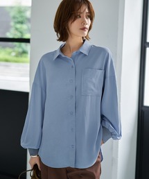 STYLE DELI（スタイルデリ）の「シワFREEスルスル袖リブシャツ（シャツ/ブラウス）」