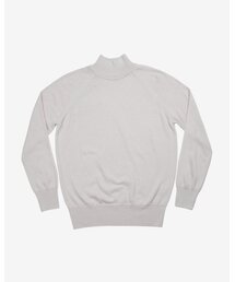 sortie（ソルティ）の「Extrafine Merino Wool Mock-neck (Oatmeal)（ニット/セーター）」