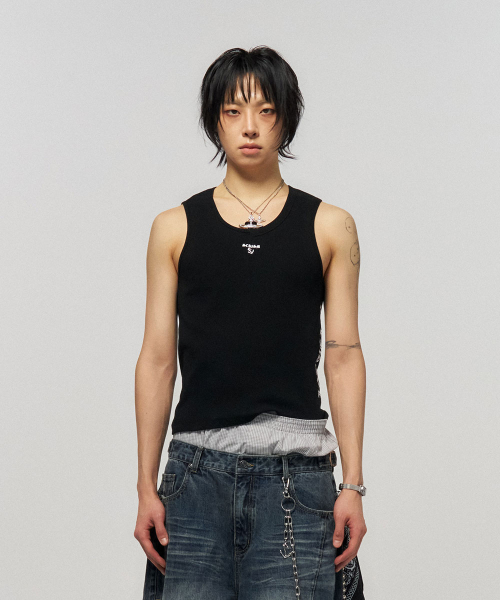 SCHISM INDUCING（スキズムインデューシング）の「MUSCLE TANK TOP BLACK（Tシャツ/カットソー・レディース・その他・LARGE/MEDIUM/SMALL）」の13枚目の写真