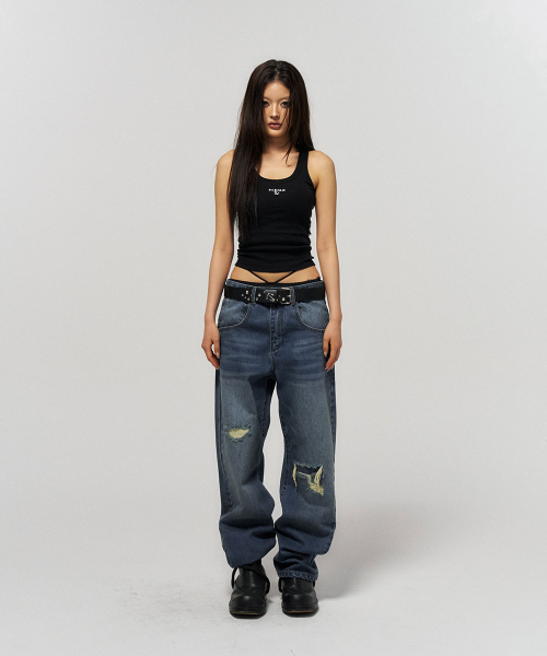 SCHISM INDUCING（スキズムインデューシング）の「MUSCLE TANK TOP BLACK（Tシャツ/カットソー・レディース・その他・LARGE/MEDIUM/SMALL）」の10枚目の写真