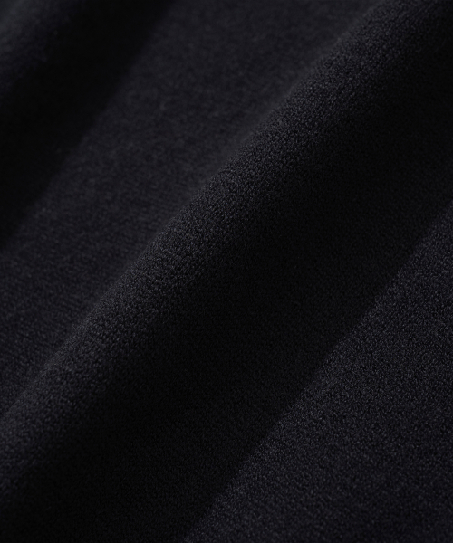 KNITTED(ニッティド)の「(W) ベーシックエッセンシャルウォッシャブルラウンドニット BLACK(ニット/セーター・レディース・その他・FREE)」の6枚目の写真