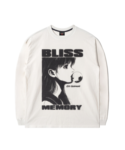 QT8 GARMENTS(キューティーエイトガーメント)の「RG Bliss Washed Long Sleeve (Ecru)(Tシャツ/カットソー・レディース・その他・MEDIUM/LARGE/X-LARGE)」の2枚目の写真
